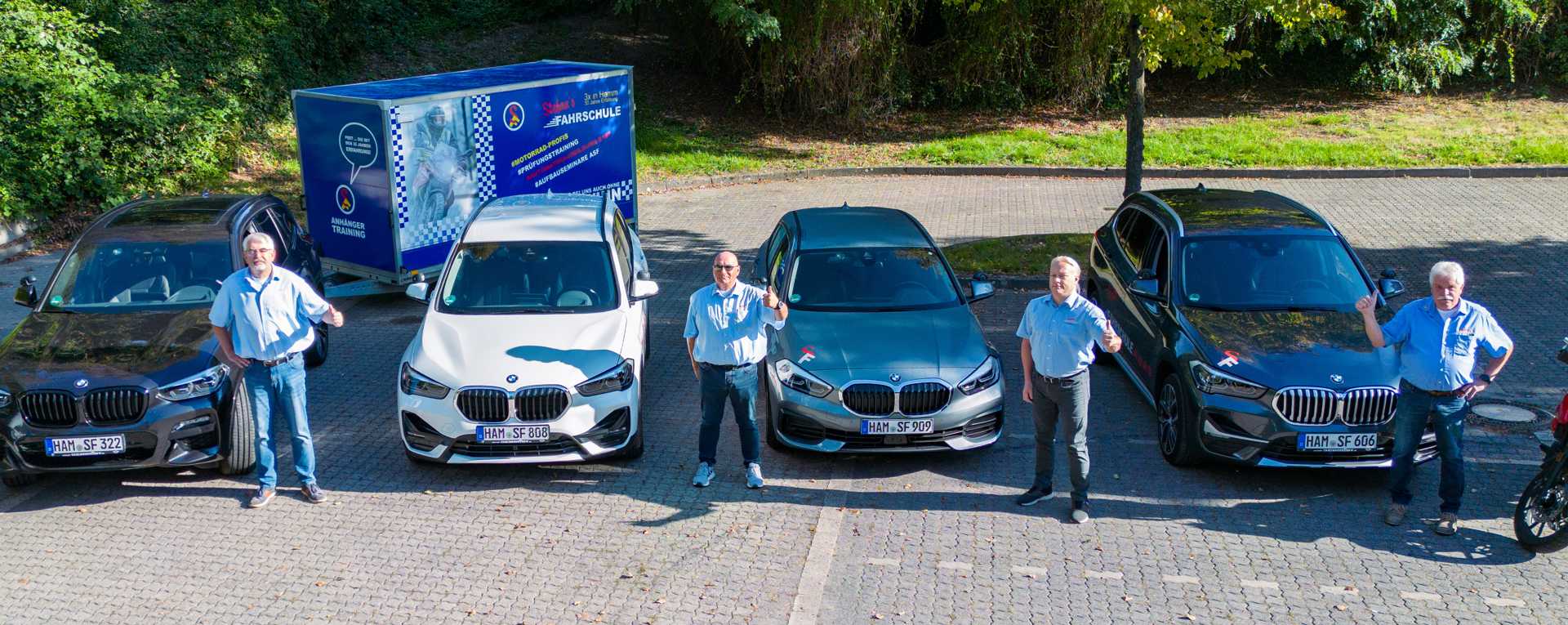 Luftbild Fahrlehrer Stefans Fahrschule in Hamm